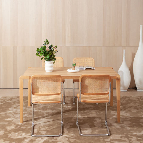 Cesca Rattan Dining Chair Beech Wood Replica - Glicks Furniture