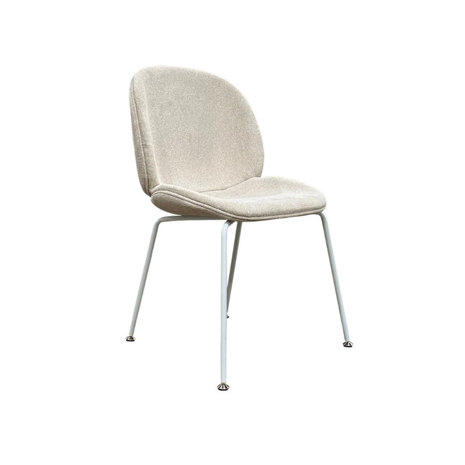 Harper Dining Chair Ivory Fabric