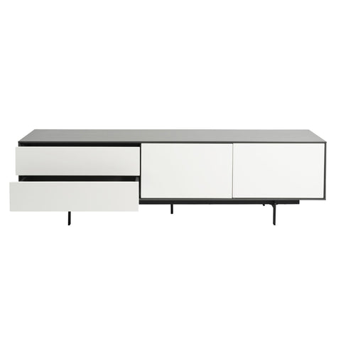 Argo Entertainment Unit 180cm Grey White
