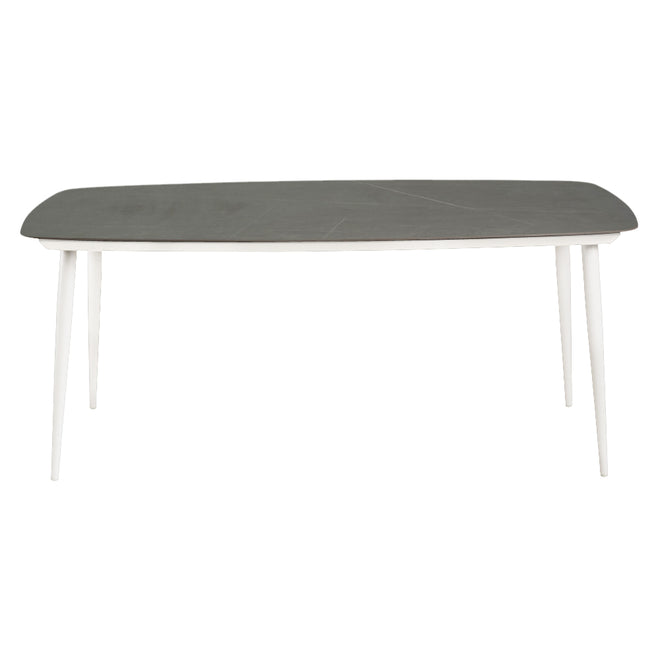 Noosa Outdoor Dining Table Grey White