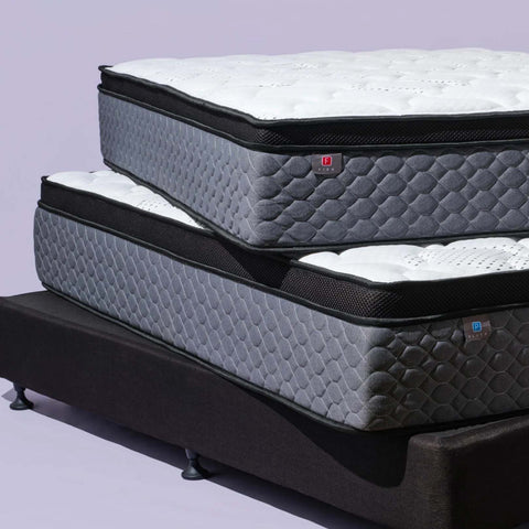 Spinal Deluxe Queen Mattress And Base - Glicks Furniture