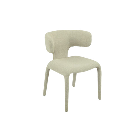 Aspen Fabric Dining Chair Ivory