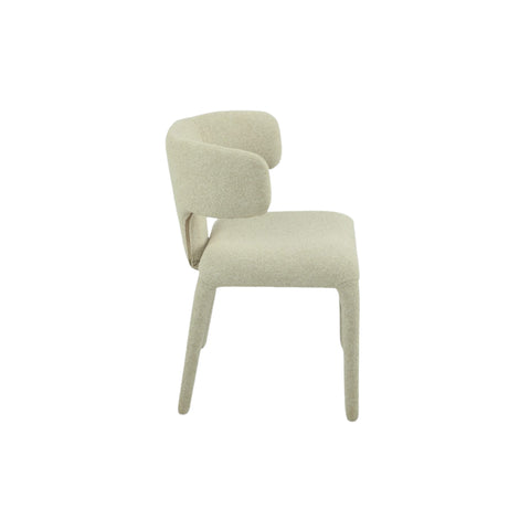 Aspen Fabric Dining Chair Ivory