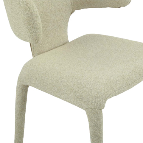 Aspen Fabric Dining Chair Ivory