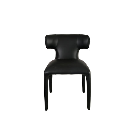 Aspen PU Leather Dining Chair Black