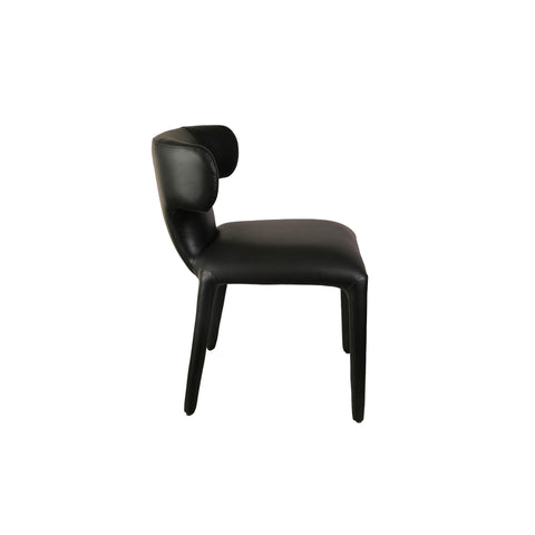 Aspen PU Leather Dining Chair Black