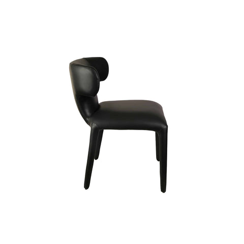 Aspen PU Leather Dining Chair Black