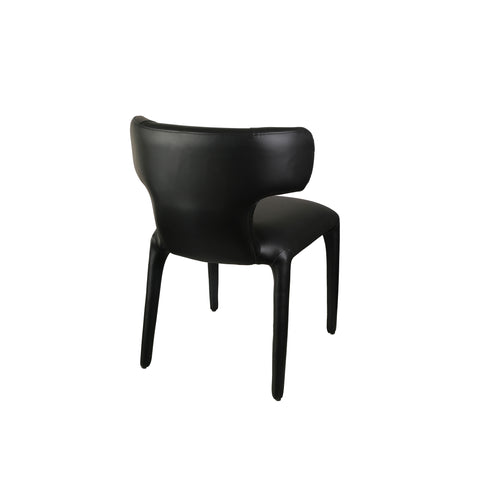 Aspen PU Leather Dining Chair Black