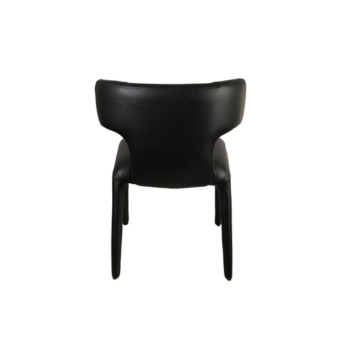 Aspen PU Leather Dining Chair Black