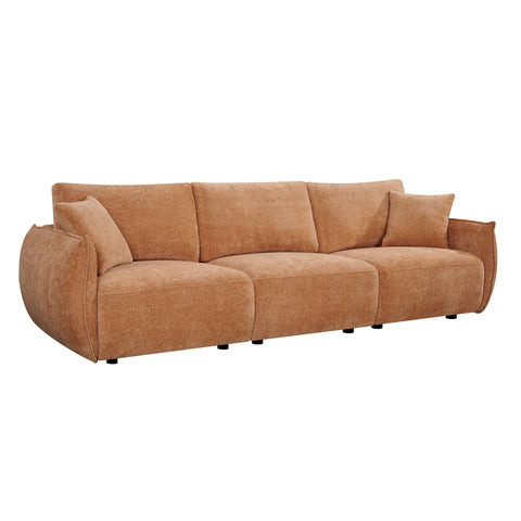Capri Modular 3 Seater Fabric Lounge