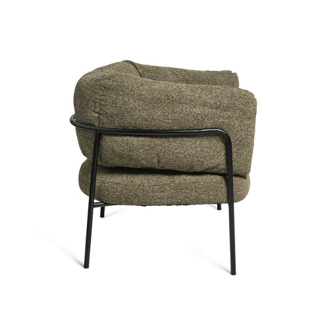 Dante Fabric Armchair Hunter Green