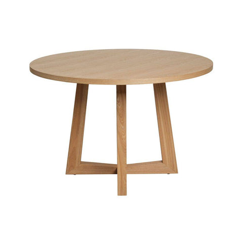 Diego Round Dining Table 115cm Natural