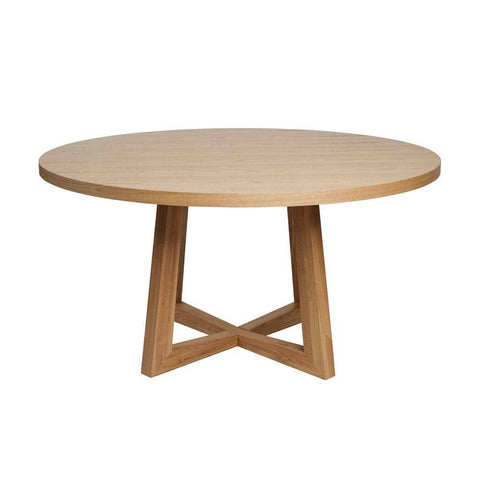 Diego Round Dining Table 150cm Natural