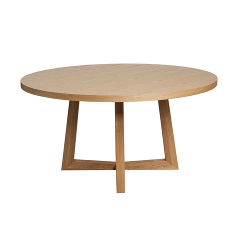 Diego Round Dining Table 150cm Natural