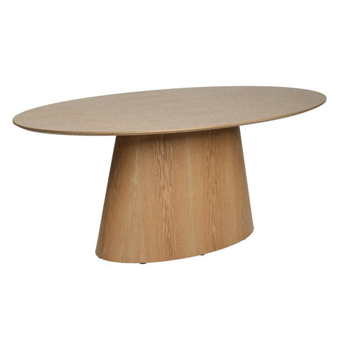 Eclipse Oval Dining Table Natural 180cm