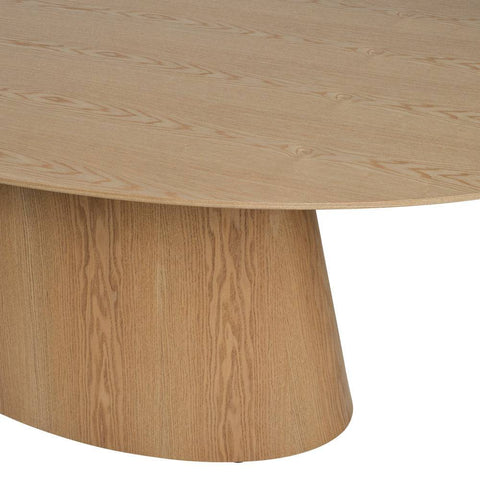 Eclipse Oval Dining Table Natural 180cm