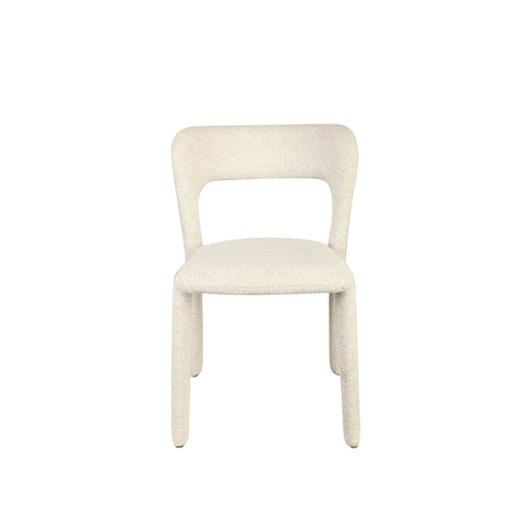 Enzo Fabric Dining Chair Beige