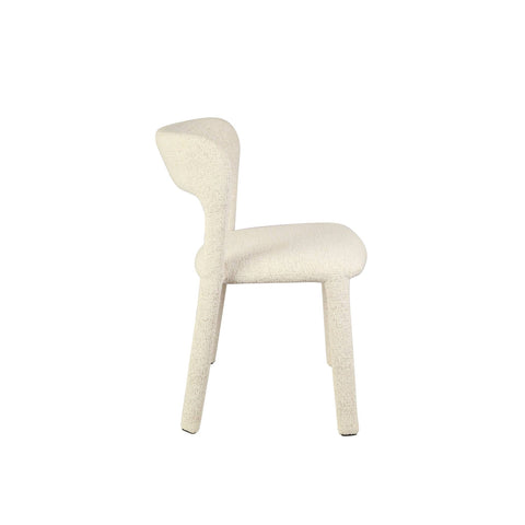 Enzo Fabric Dining Chair Beige