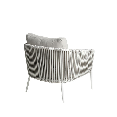 Giovanni Outdoor 3 Piece Lounge Set White - Glicks Furniture