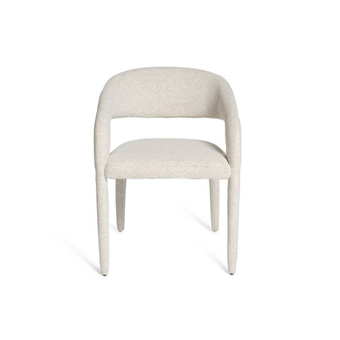 Hugo Fabric Dining Chair Beige