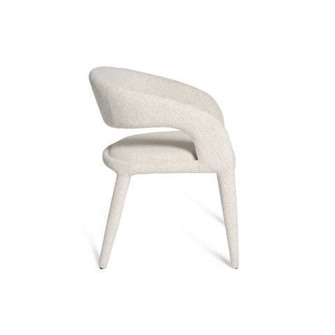 Hugo Fabric Dining Chair Beige