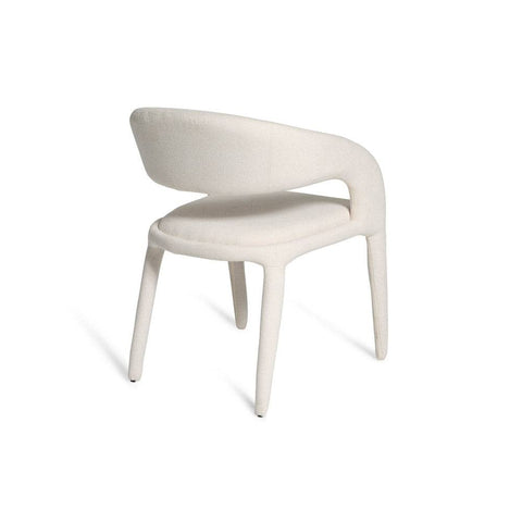 Hugo Fabric Dining Chair Ivory