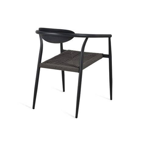 Sicily Outdoor 7pc Rectangle Dining Set – Charcoal