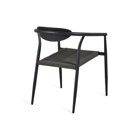 Sicily Outdoor 7pc Rectangle Dining Set – Charcoal