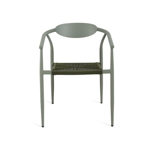 Jasmine Outdoor Dining Chair Green 02