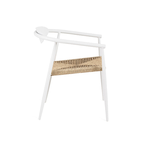 Jasmine 3pc Outdoor Balcony Set - White - Glicks Furniture