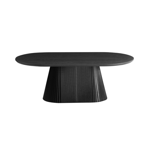 Jensen Oval Coffee Table Black