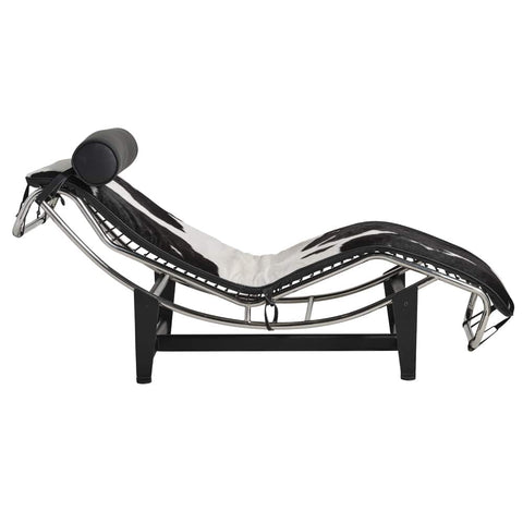Le Corbusier LC4 Pony Leather Chaise Replica