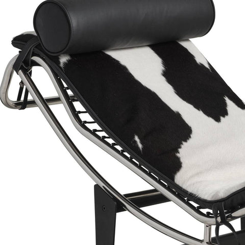 Le Corbusier LC4 Pony Leather Chaise Replica