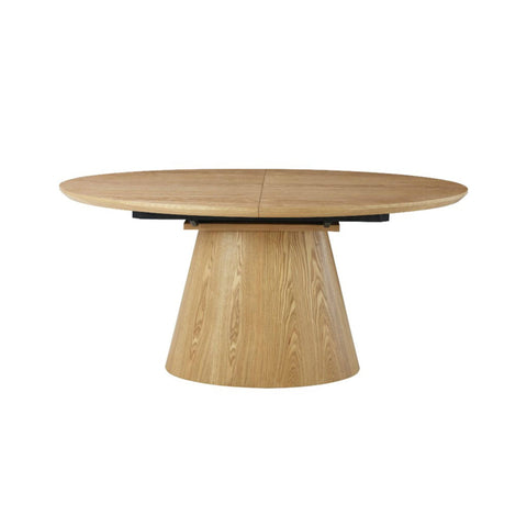 Louie 160-200cm Oval Extension Dining Table Oak