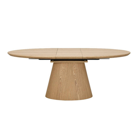 Louie 160-200cm Oval Extension Dining Table Oak