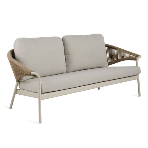 Mykonos Outdoor 4 Piece Lounge Set Ivory