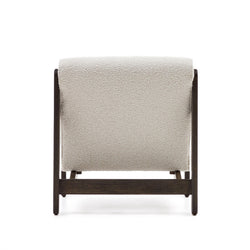 Magira Lounge Chair White Boucle