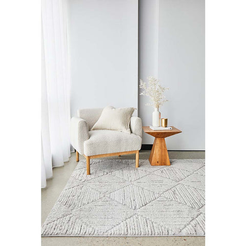 Serenade Shilo Silver Rug - Glicks Furniture