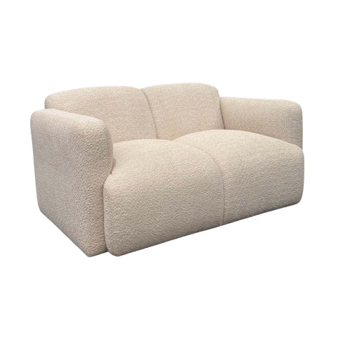 Talia 2 Seater Fabric Sofa Beige
