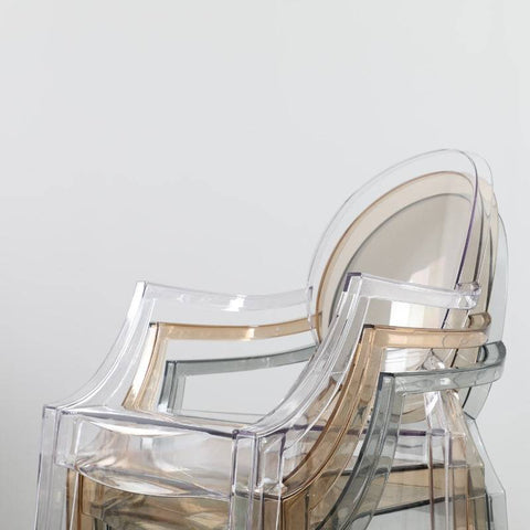 Philippe Starck Ghost Arm Chair Replica - Glicks Furniture