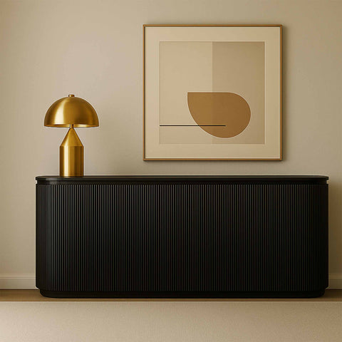 Jensen Sideboard Black 180cm