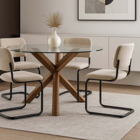 La Rotonda Dining Table Walnut