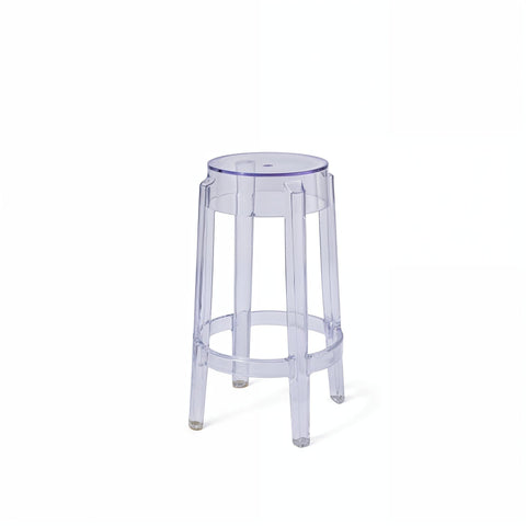 Philippe Starck Ghost Bar Stool Clear 65cm Replica - Glicks Furniture