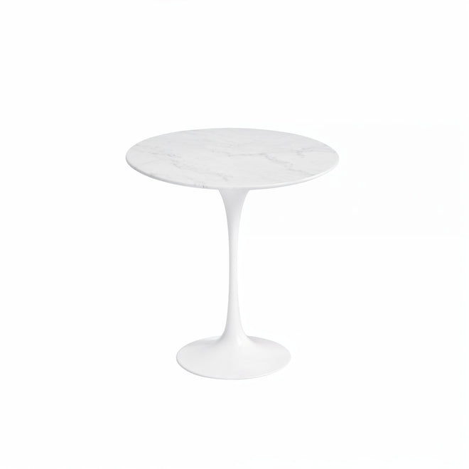 Tulip Side Table Eero Saarinen Replica - Marble