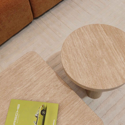 Leo Coffee Table Travertine-Look