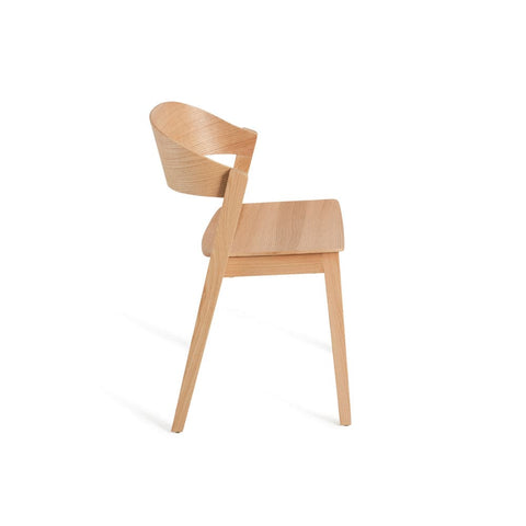 Miriam Wooden Dining Chair - Glicks Furniture