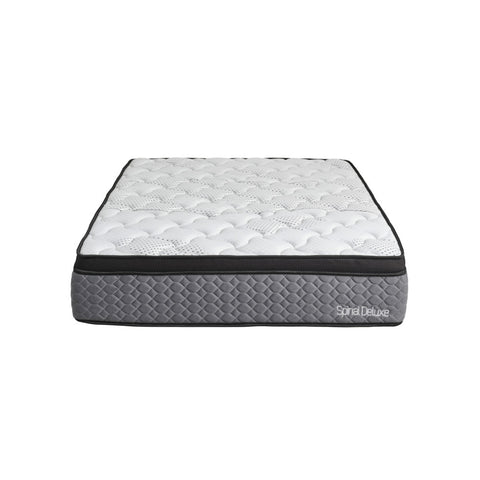 Spinal Deluxe King Mattress And Base - Glicks Furniture
