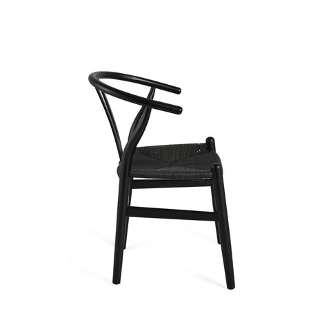 Wishbone CH24 High Back Dining Chair Replica - Glicks Furniture