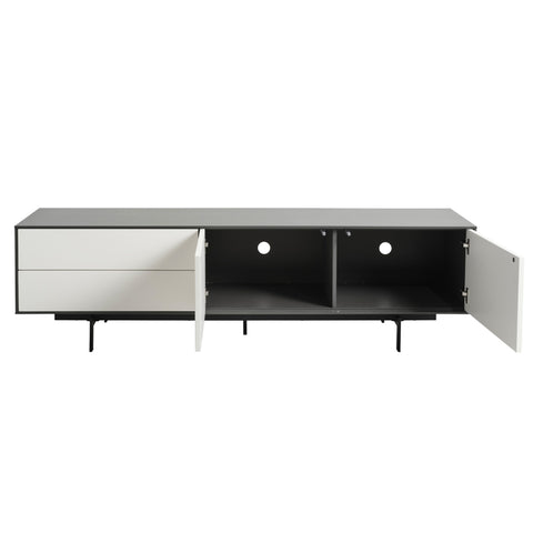 Argo Entertainment Unit 180cm Grey White