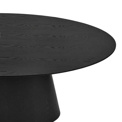 Eclipse Oval Dining Table Black 180cm - Glicks Furniture